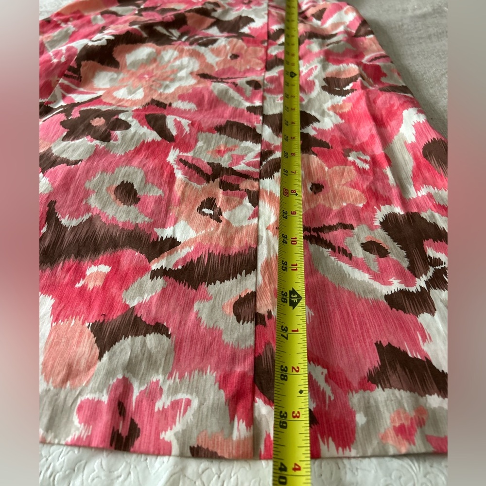R&K Originals Dress Cross Over V-Neck Empire Waist Fit/Flare Smocked Back Size 6 - Picture 15 of 15